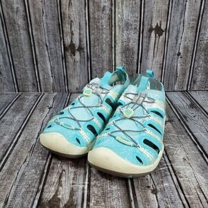 KEEN Women's Evofit One Hiking Sandals Waterproof Made in USA Blue Size 10